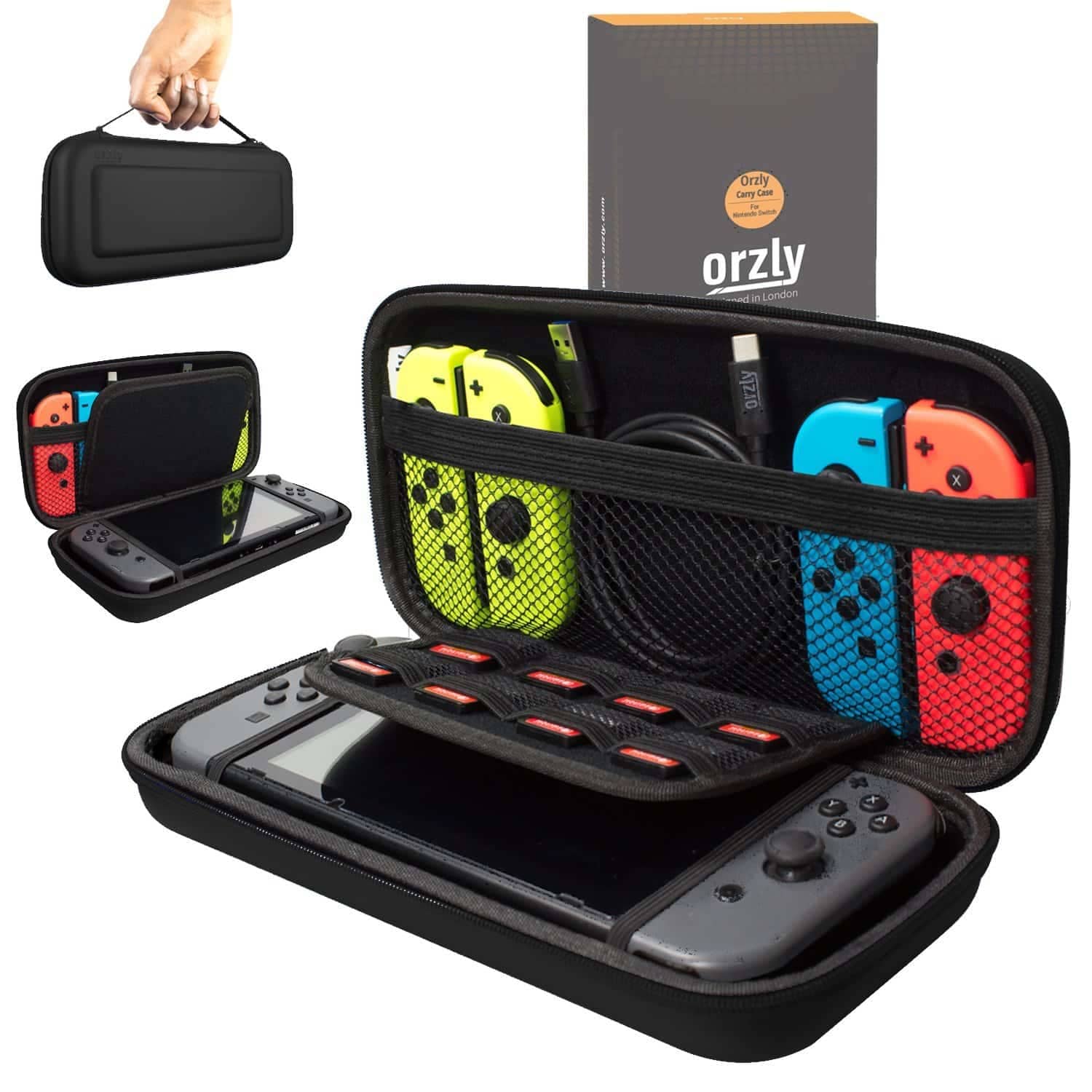 Orzly - best switch carrying case