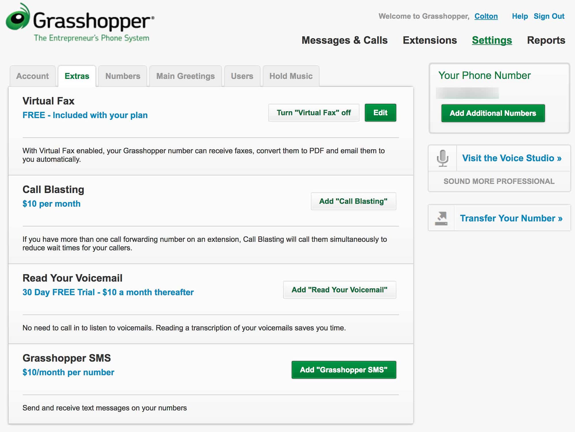 Grasshopper Extra Features Panel