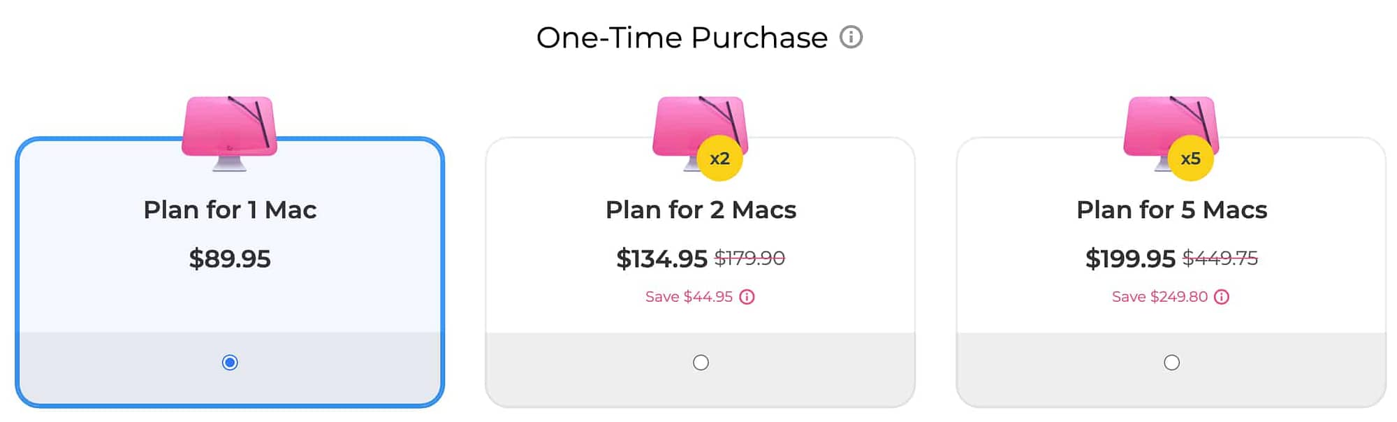 CleanMyMac X Lifetime Pricing
