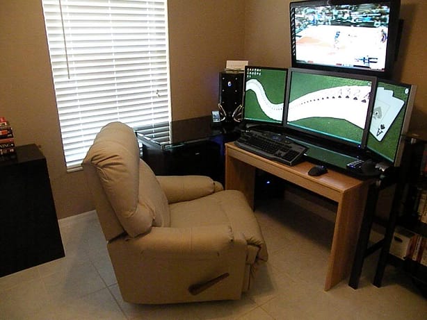 sofa setup
