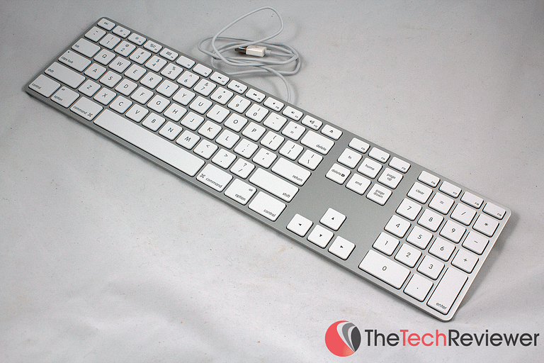 Apple Aluminum Wired Keyboard MB110LL/B Review