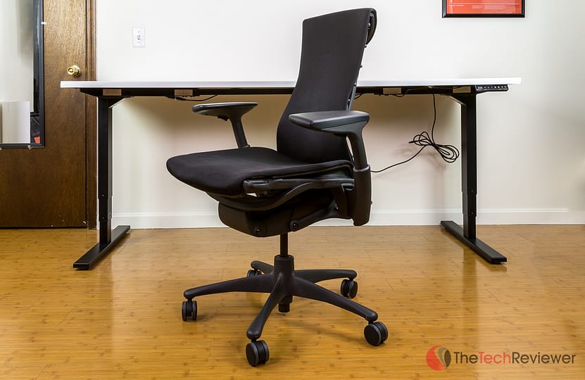 herman miller embody seat depth